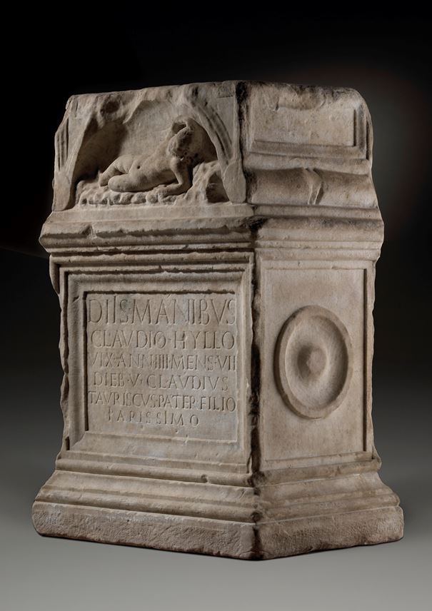 Funerary Altar of Claudius Hyllus  | MasterArt